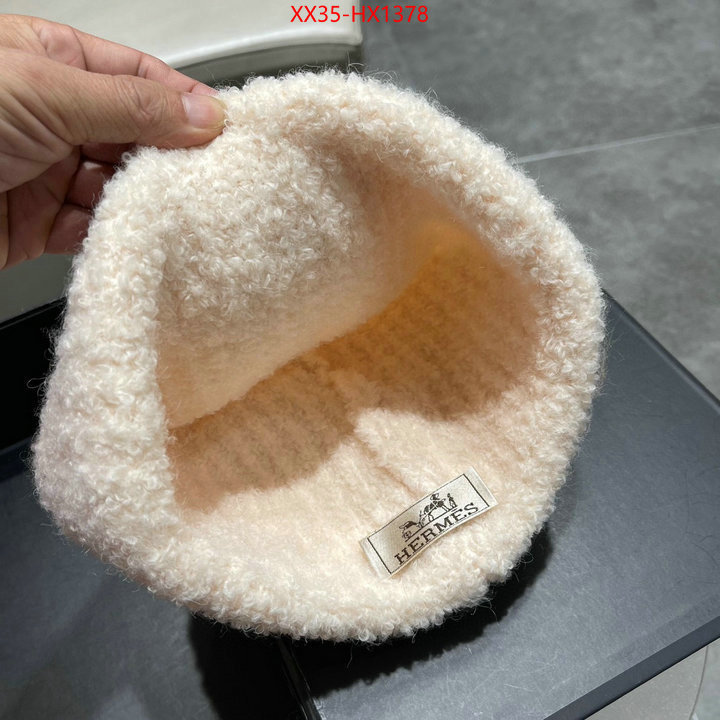 Cap(Hat)-Hermes the highest quality fake ID: HX1378 $: 35USD