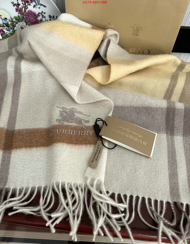 Scarf-Burberry designer wholesale replica ID: MX1499 $: 79USD