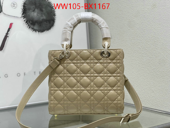 Dior Bags(4A)-Lady- high quality 1:1 replica ID: BX1167 $: 105USD,