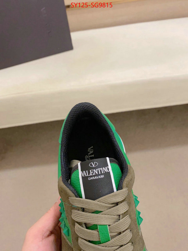 Men Shoes-Valentino good quality replica ID: SG9815 $: 125USD