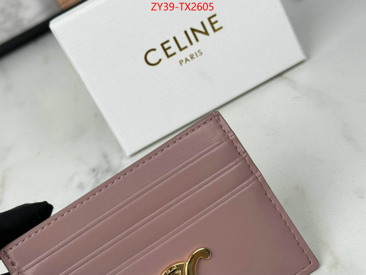 CELINE Bags(4A)-Wallet high quality happy copy ID: TX2605 $: 39USD,