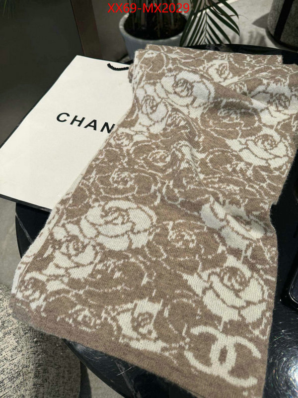 Scarf-Chanel designer high replica ID: MX2029 $: 69USD