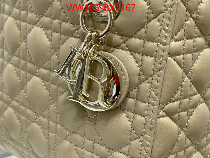 Dior Bags(4A)-Lady- high quality 1:1 replica ID: BX1167 $: 105USD,