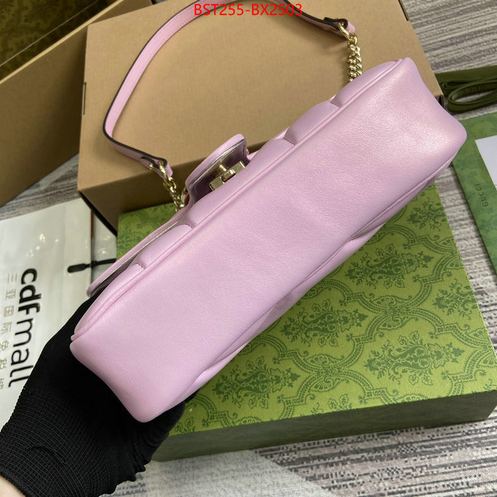 Gucci Bags(TOP)-Marmont shop cheap high quality 1:1 replica ID: BX2503 $: 255USD,