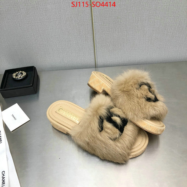 Women Shoes-Chanel buy cheap ID: SO4414 $: 115USD