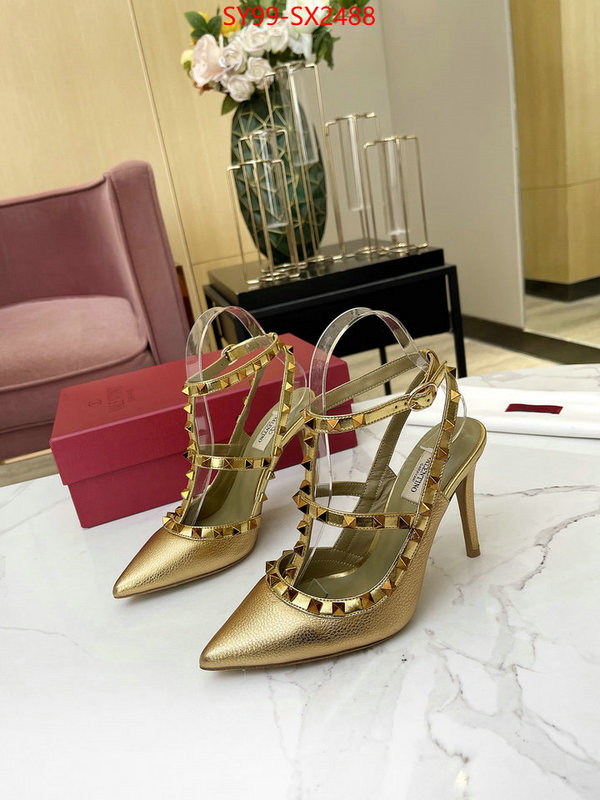 Women Shoes-Valentino sell online luxury designer ID: SX2488 $: 99USD