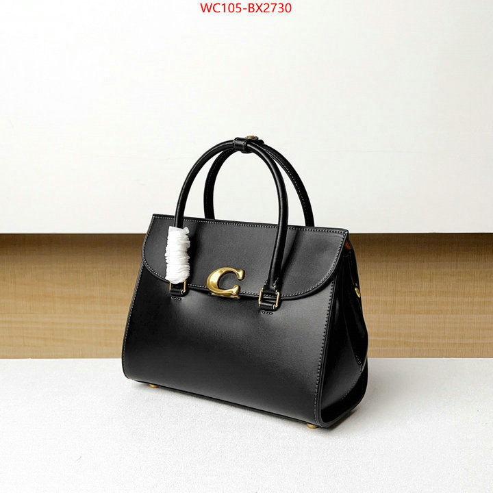 Coach Bags(4A)-Handbag- the best quality replica ID: BX2730 $: 105USD,