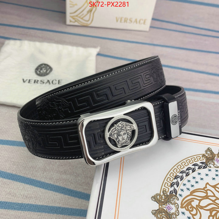 Belts-Versace best fake ID: PX2281 $: 72USD