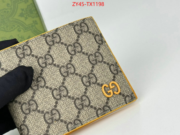 Gucci Bags(4A)-Wallet- we provide top cheap aaaaa ID: TX1198 $: 45USD,