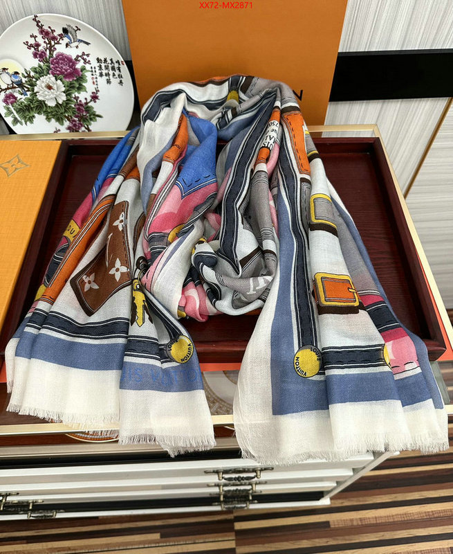 Scarf-LV luxury 7 star replica ID: MX2871 $: 72USD