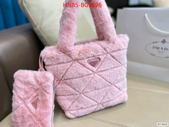 Prada Bags (4A)-Handbag- fashion designer ID: BG9896 $: 85USD,