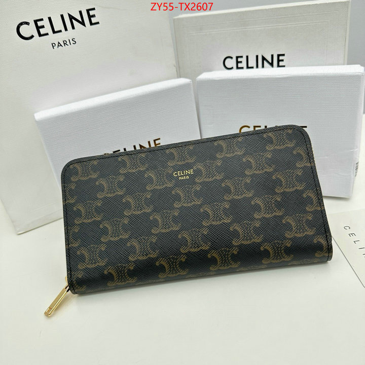 CELINE Bags(4A)-Wallet what is a 1:1 replica ID: TX2607 $: 55USD,