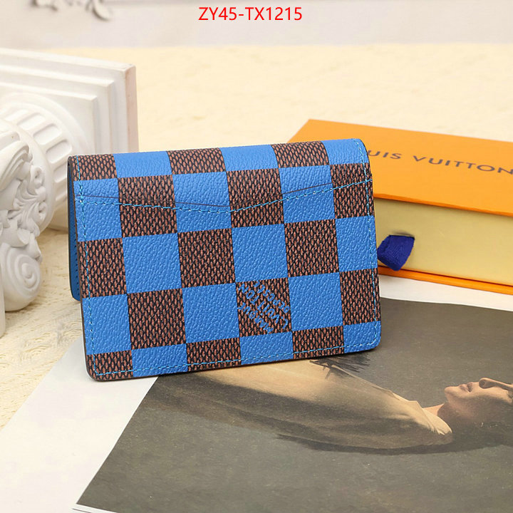 LV Bags(4A)-Wallet aaaaa replica ID: TX1215 $: 45USD,