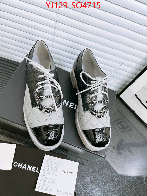 Women Shoes-Chanel aaaaa+ quality replica ID: SO4715 $: 129USD