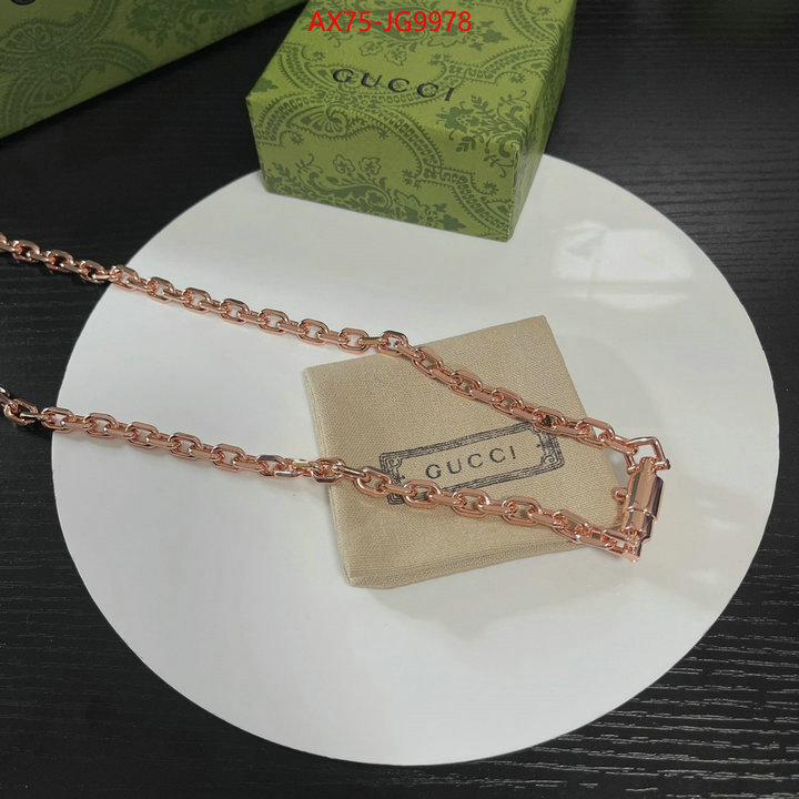 Jewelry-Gucci what is aaaaa quality ID: JG9978 $: 75USD