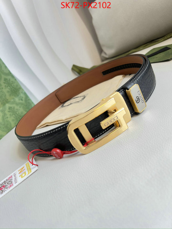 Belts-Gucci same as original ID: PX2102 $: 72USD
