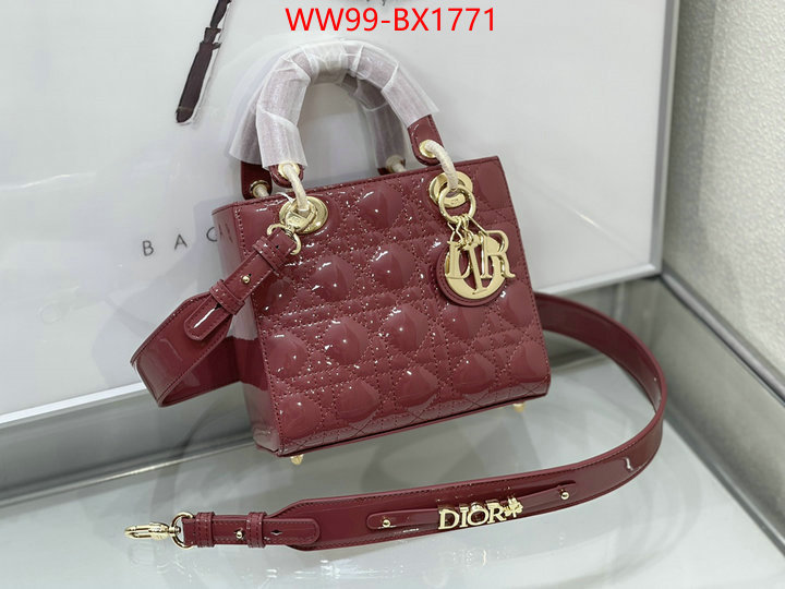 Dior Bags(4A)-Lady- unsurpassed quality ID: BX1771 $: 99USD