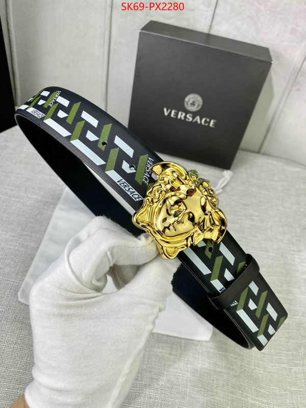 Belts-Versace luxury fashion replica designers ID: PX2280 $: 69USD