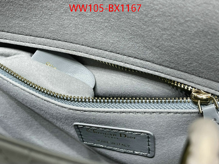 Dior Bags(4A)-Lady- high quality 1:1 replica ID: BX1167 $: 105USD,