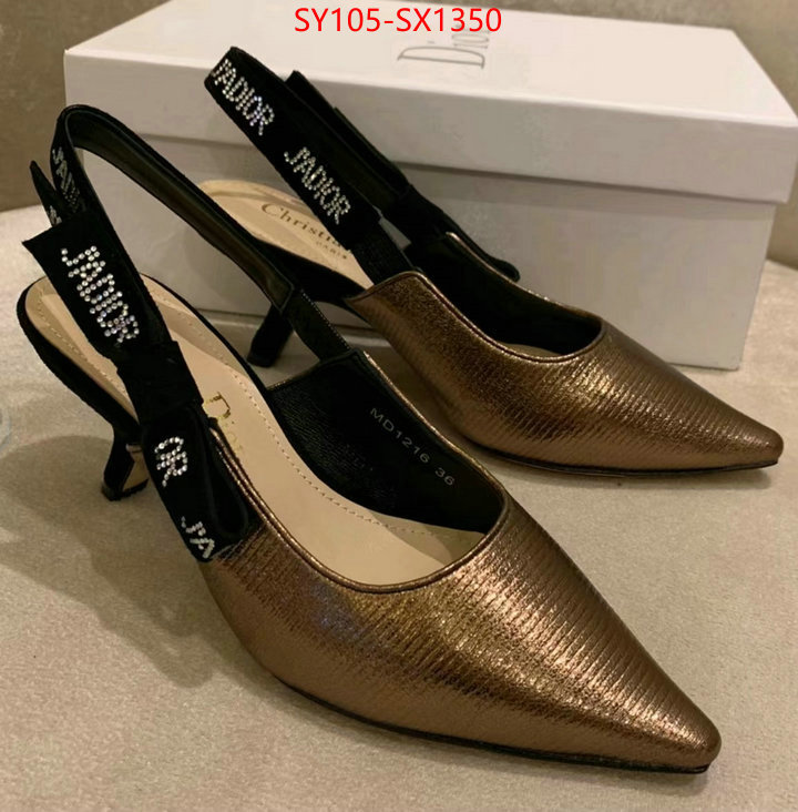 Women Shoes-Dior best knockoff ID: SX1350 $: 105USD