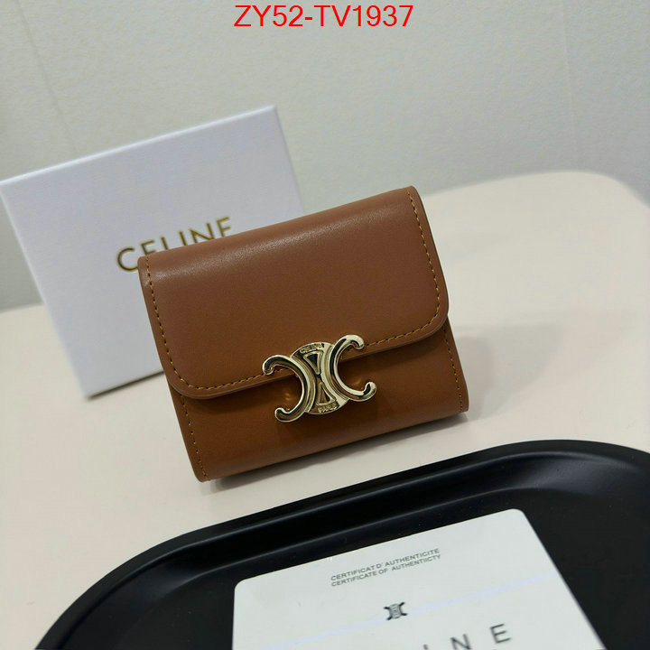 CELINE Bags(4A)-Wallet luxury cheap replica ID: TV1937 $: 52USD,