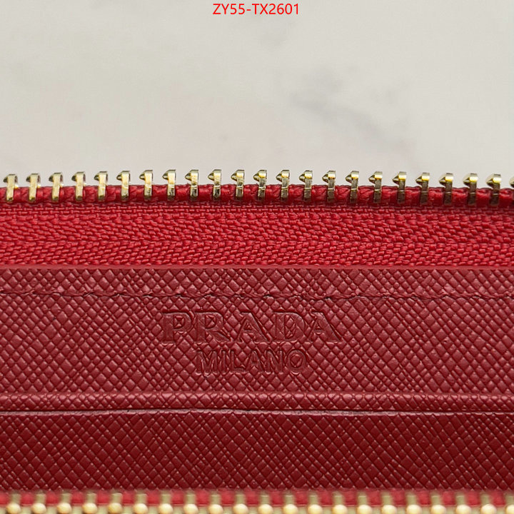 Prada Bags (4A)-Wallet aaaaa+ class replica ID: TX2601 $: 55USD,