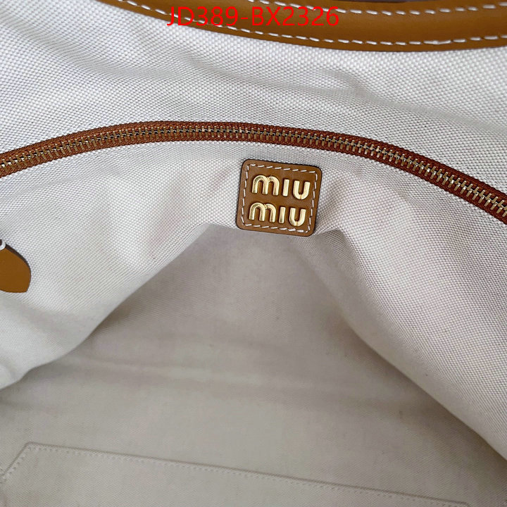 Miu Miu Bags(TOP)-Handbag- top fake designer ID: BX2326 $: 389USD,