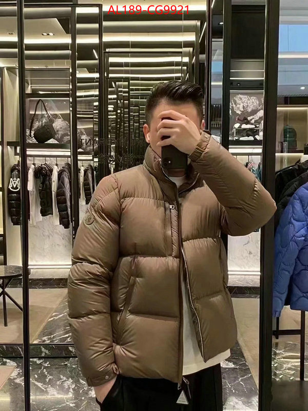 Down jacket Men-Moncler store ID: CG9921 $: 189USD