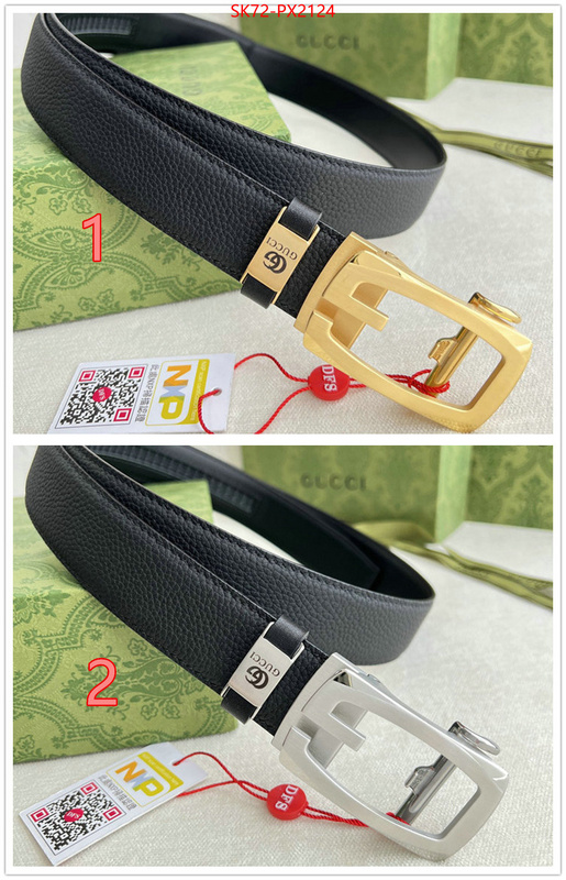 Belts-Gucci replica designer ID: PX2124 $: 72USD