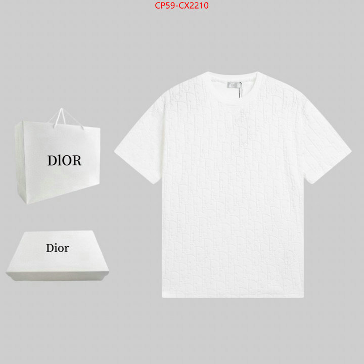 Clothing-Dior high quality designer ID: CX2210 $: 59USD