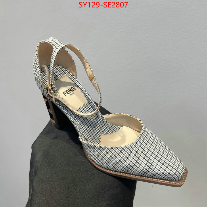 Women Shoes-Fendi what is a counter quality ID: SE2807 $: 129USD