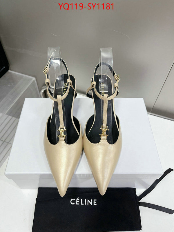 Women Shoes-CELINE top quality designer replica ID: SY1181 $: 119USD