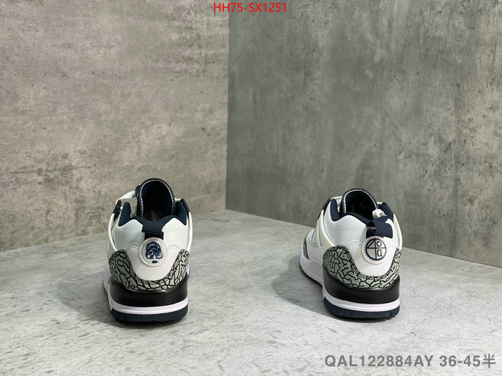 Men Shoes-Air Jordan top sale ID: SX1251 $: 75USD