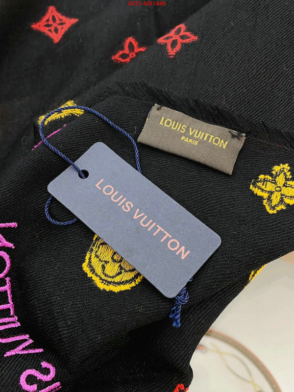 Scarf-LV outlet sale store ID: MX1448 $: 75USD