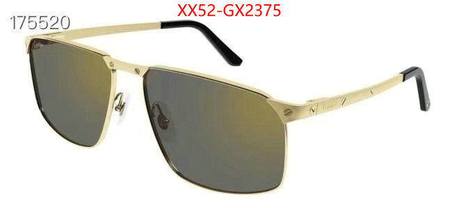 Glasses-Cartier high quality designer replica ID: GX2375 $: 52USD