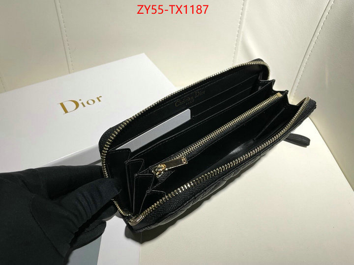 Dior Bags(4A)-Wallet- fake high quality ID: TX1187 $: 55USD,