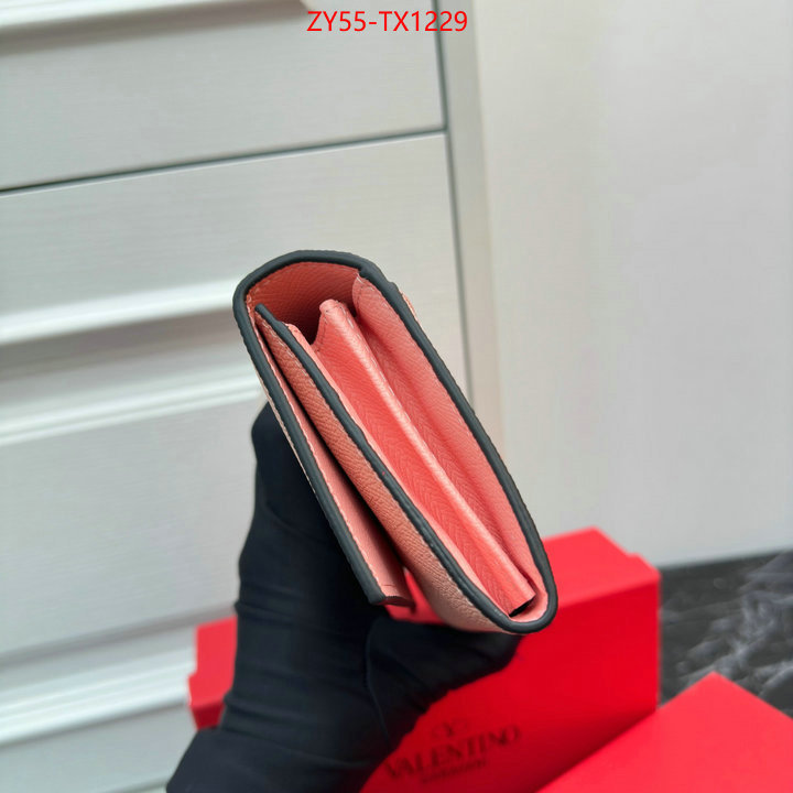 Valentino Bags(4A)-Wallet aaaaa quality replica ID: TX1229 $: 55USD,