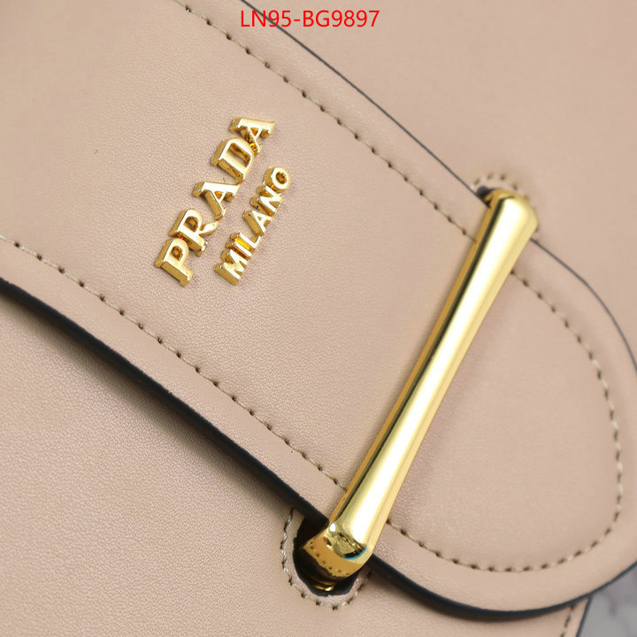 Prada Bags (4A)-Diagonal- fake high quality ID: BG9897 $: 95USD,