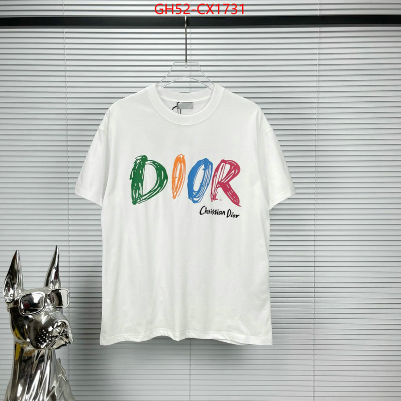 Clothing-Dior high quality customize ID: CX1731 $: 52USD