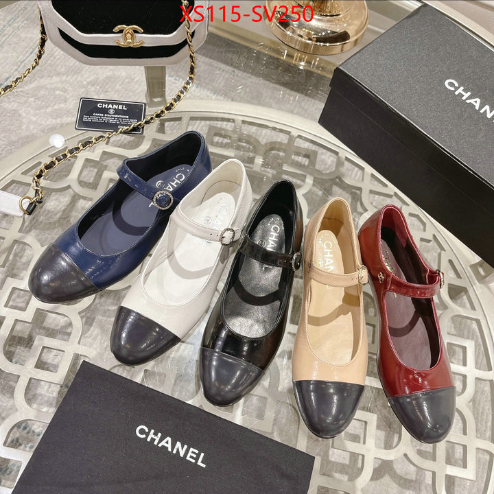 Women Shoes-Chanel buy 2023 replica ID: SV250 $: 115USD