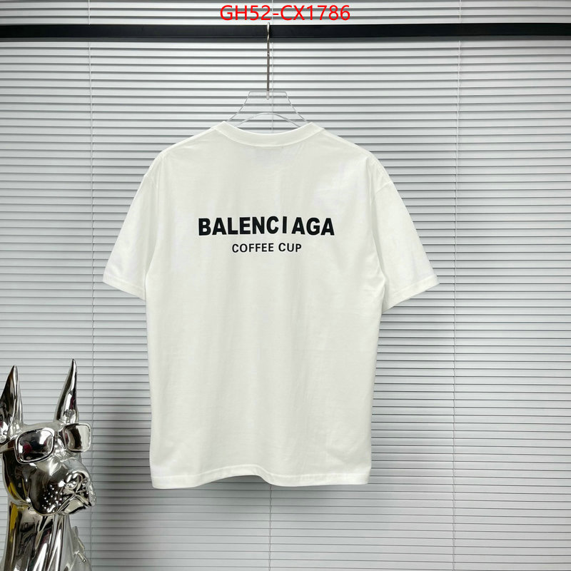Clothing-Balenciaga shop designer replica ID: CX1786 $: 52USD