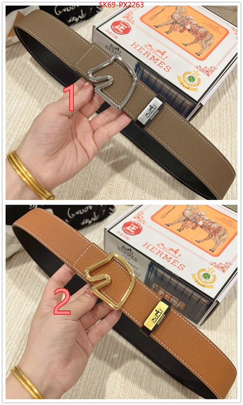 Belts-Hermes replica aaaaa+ designer ID: PX2263 $: 69USD