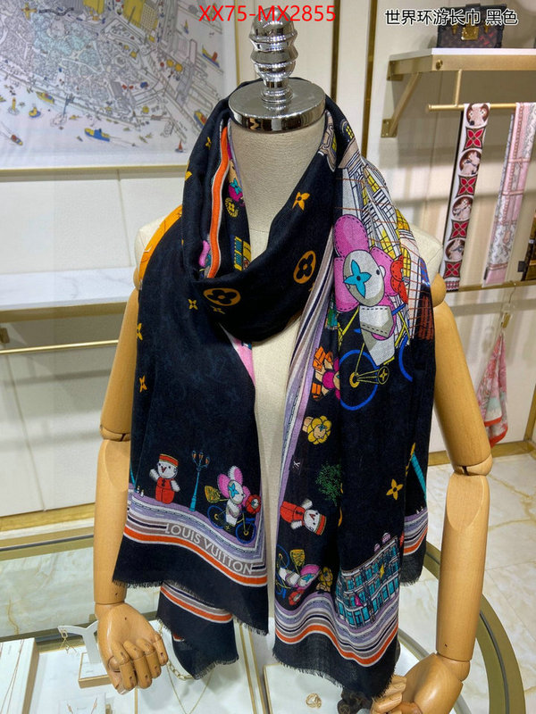 Scarf-LV luxury fake ID: MX2855 $: 75USD