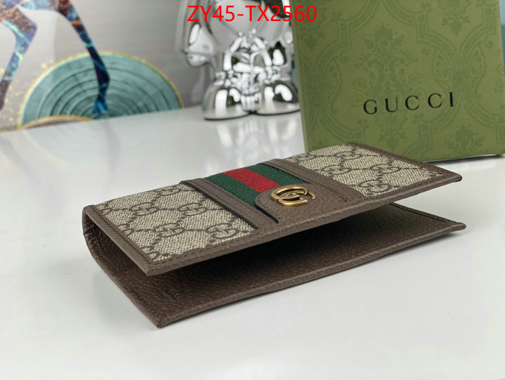 Gucci Bags(4A)-Wallet- top quality designer replica ID: TX2560 $: 45USD,