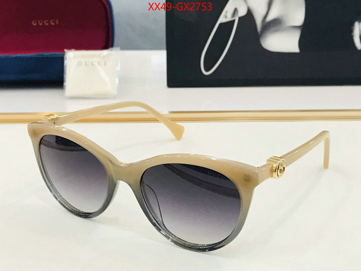 Glasses-Gucci outlet 1:1 replica ID: GX2753 $: 49USD