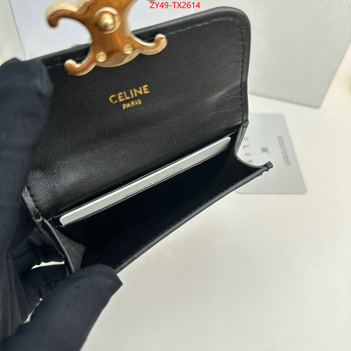 CELINE Bags(4A)-Wallet top fake designer ID: TX2614 $: 49USD,