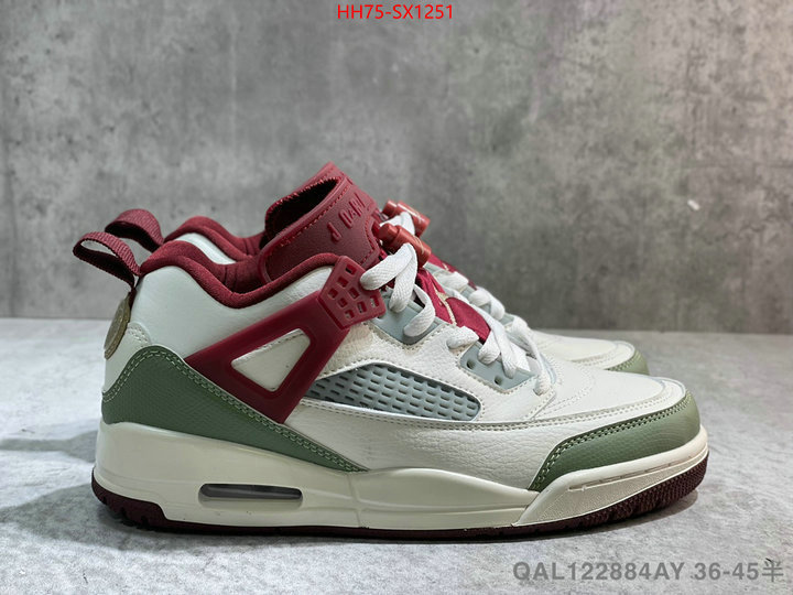 Men Shoes-Air Jordan top sale ID: SX1251 $: 75USD