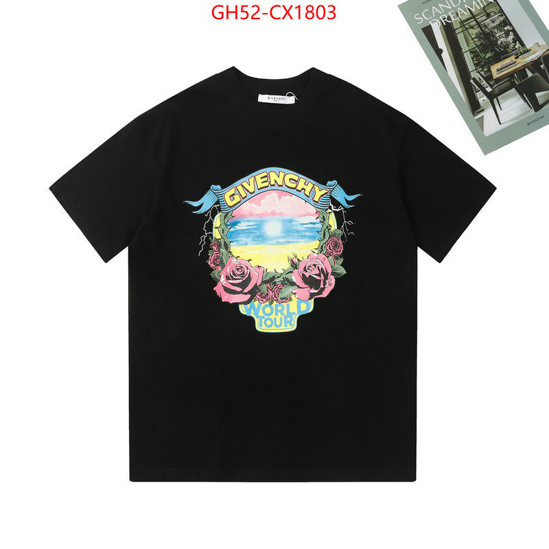 Clothing-Givenchy designer fashion replica ID: CX1803 $: 52USD