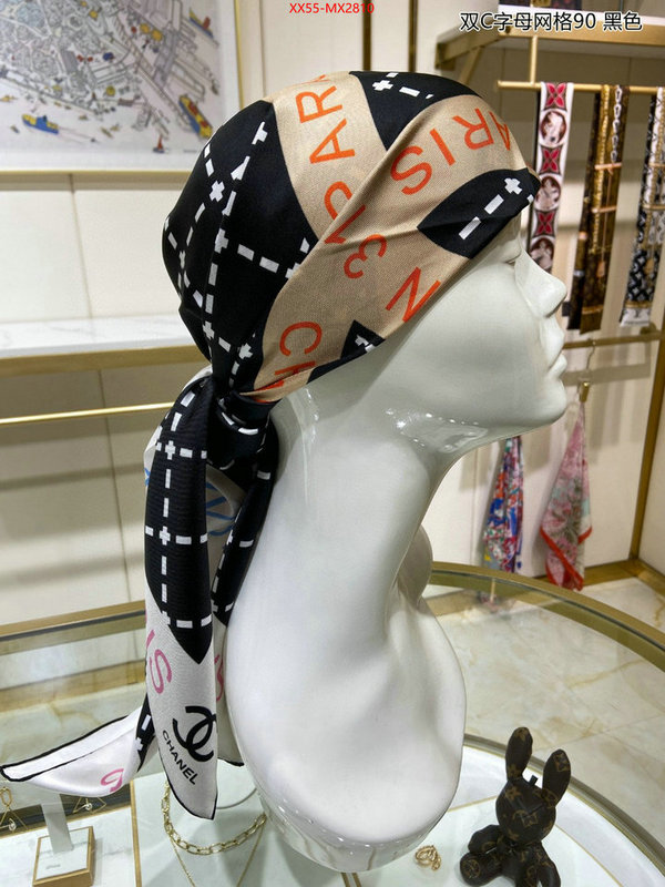 Scarf-Chanel replica 1:1 high quality ID: MX2810 $: 55USD