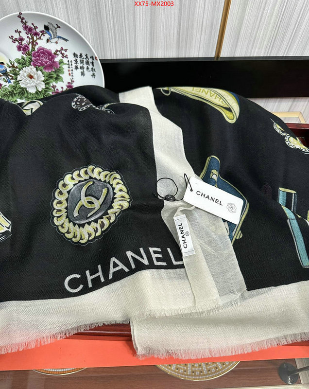 Scarf-Chanel the best quality replica ID: MX2003 $: 75USD